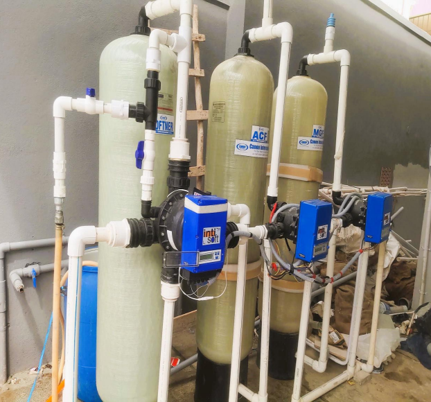 Canon International water treatment facility in Hubli